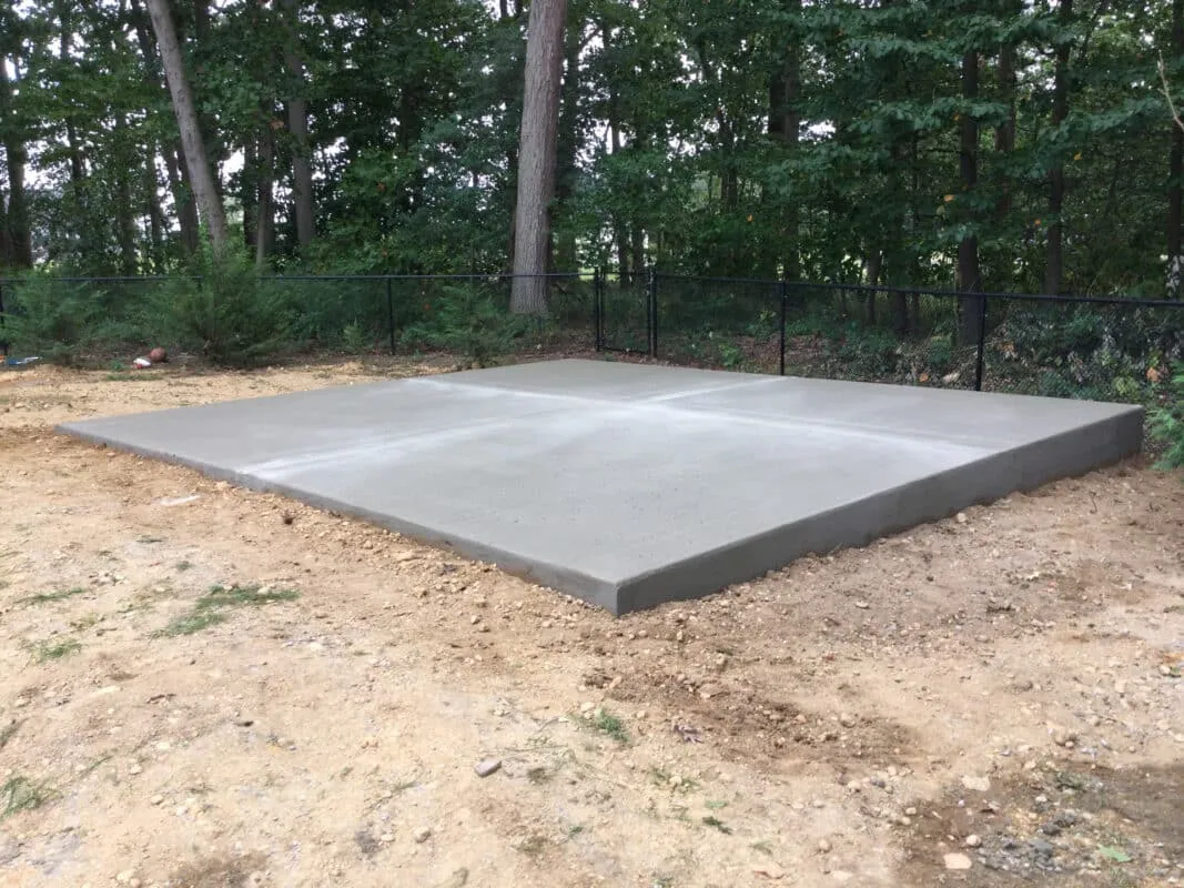 concrete foundation in Mohawk