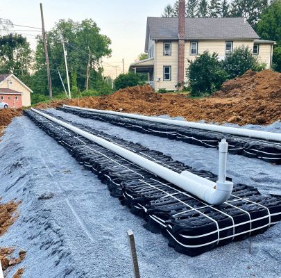 Eljen Septic System Installation