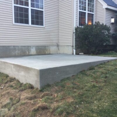 concrete shed & hot tub foundations in coopersburg PA