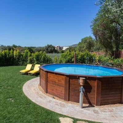 above ground pool foundation