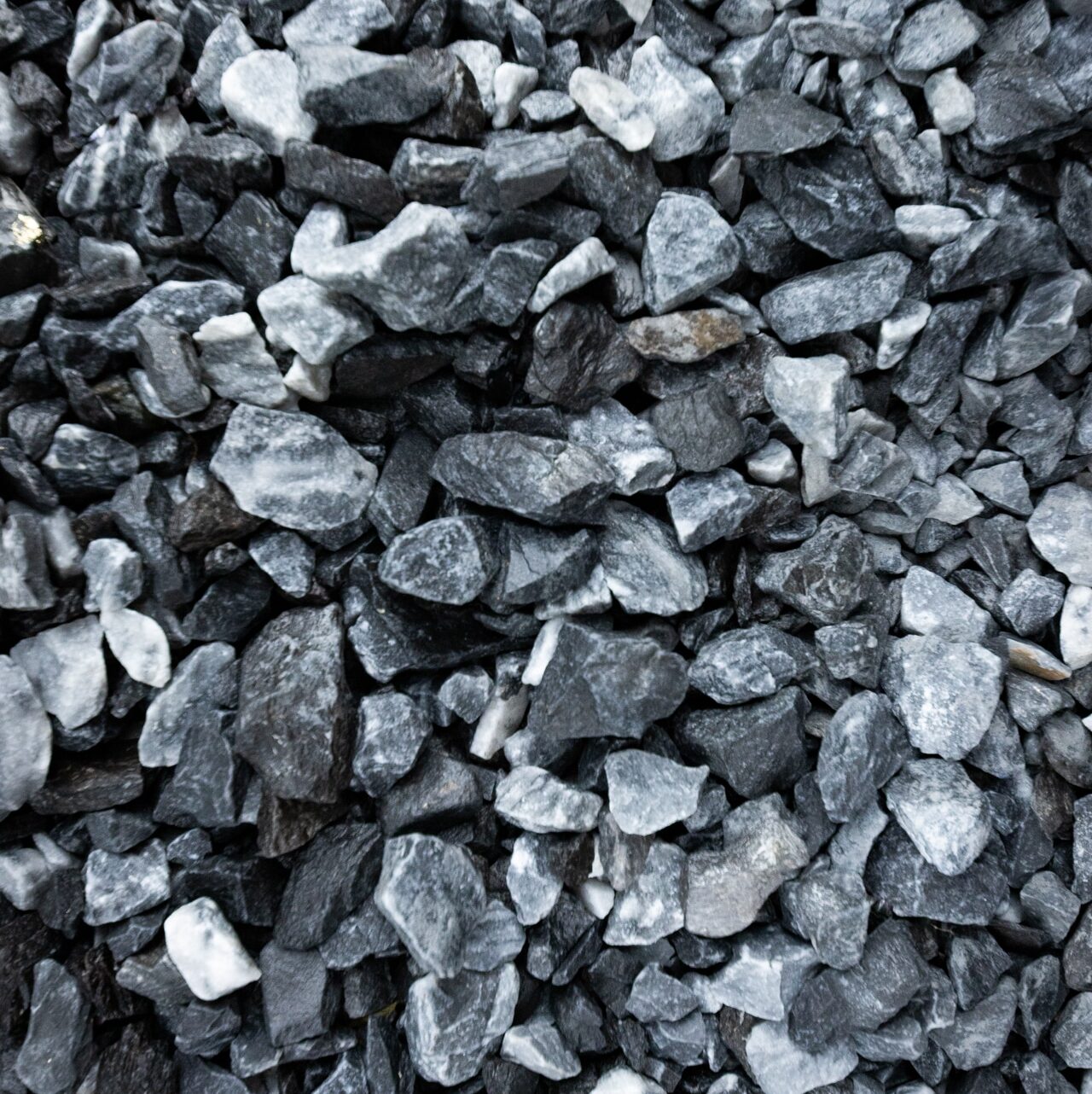3/4" clean stone for installing a gravel shed foundation