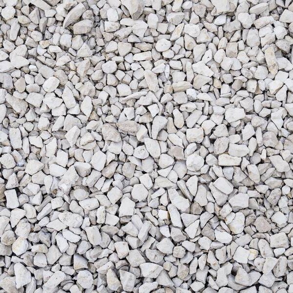 Crushed stone for a shed foundation