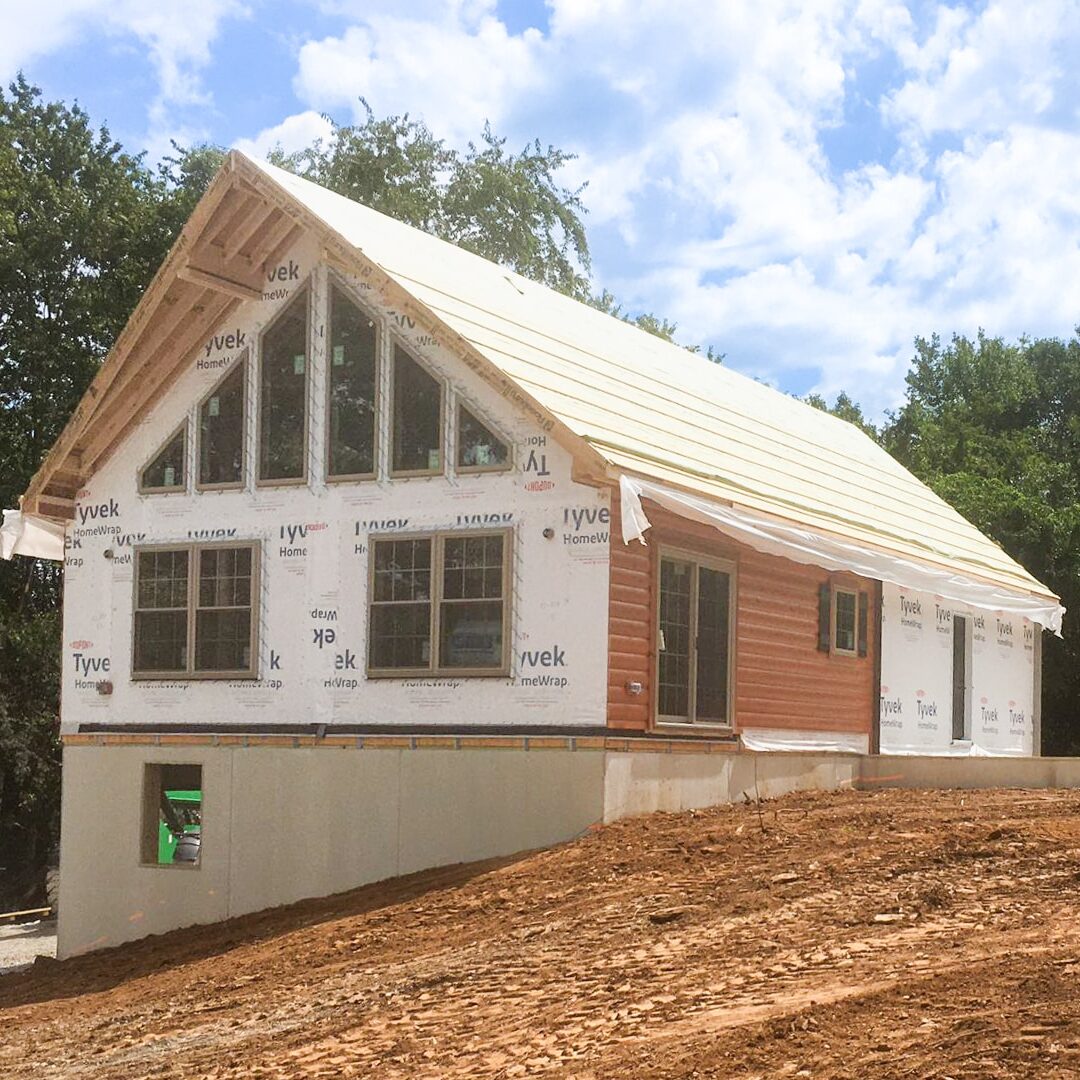 house by residential excavation work