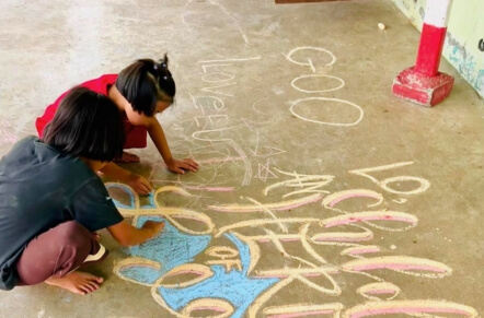 Children. Thailand. Love. Care.