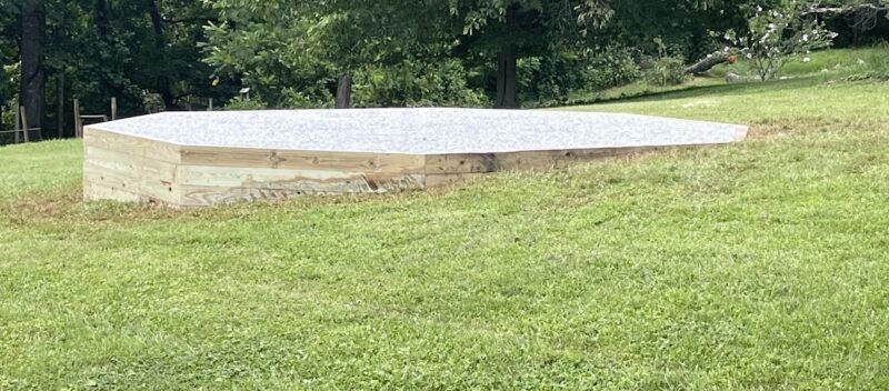 Becky M. - Gravel Gazebo Foundation In Schuyler, VA