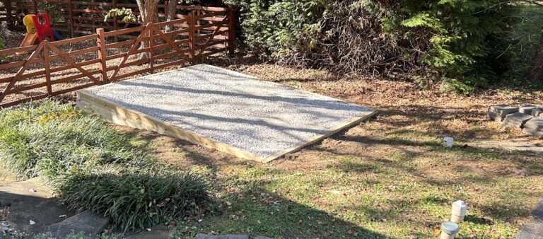 Matt D. - Gravel Shed Foundation In West Chester, PA