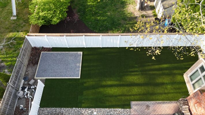 Shed Demolition & Dog Turf Installation In New Jersey