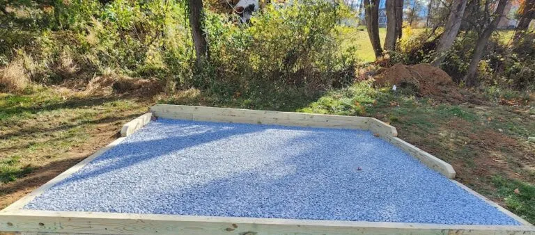 Henry R. - Gravel Shed Foundation In Hellertown, Pa