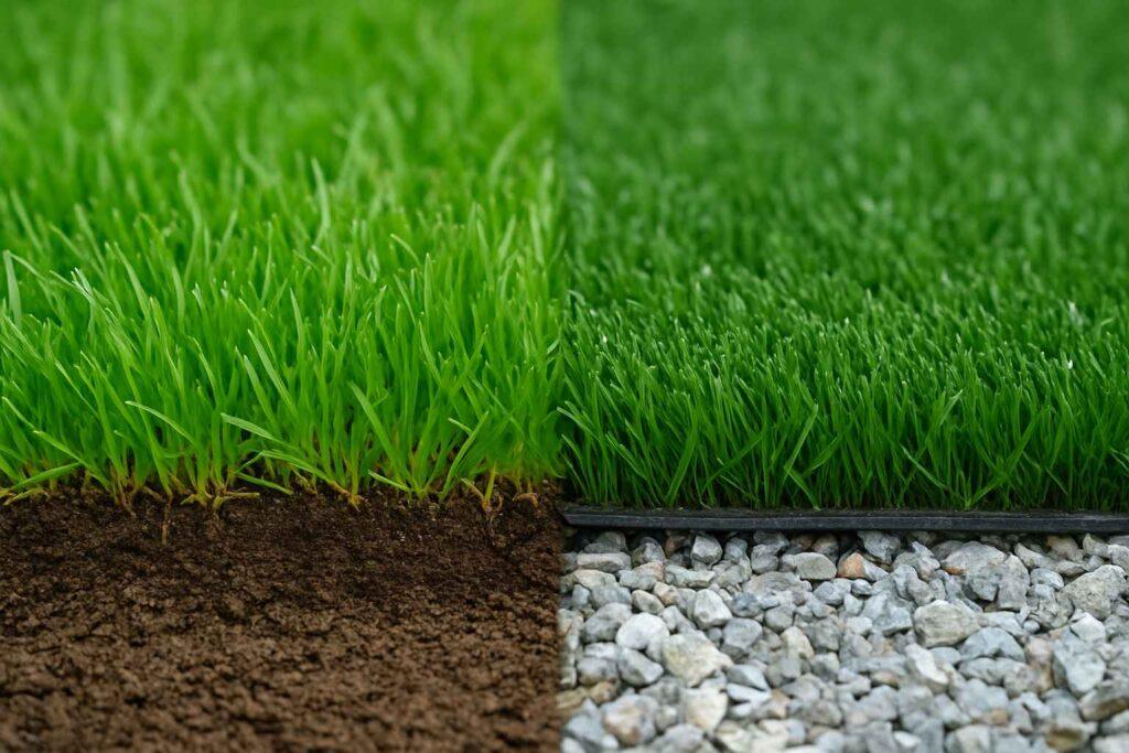 Synthetic Turf vs. Natural Grass,Artificial Turf vs. Natural Grass artificial grass vs turf