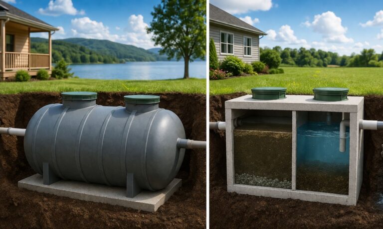 Holding Tank vs Septic Tank