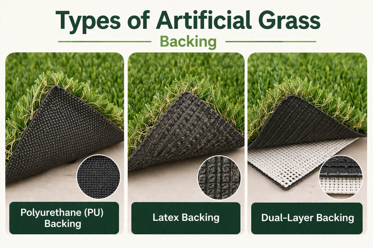 artificial grass types