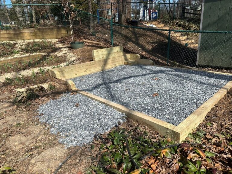 Stone Shed Foundation in Atglen, PA