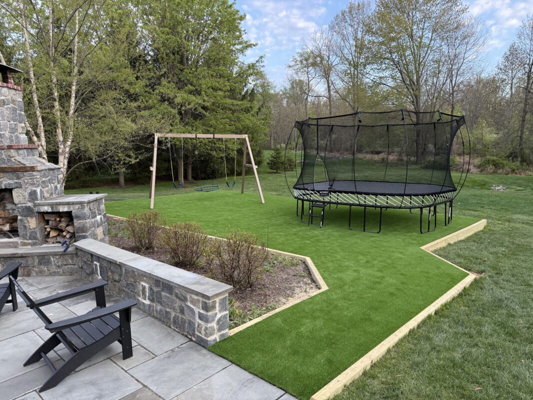Brian F. – Artificial Turf PlaySet Base in Chester Springs, PA — 1