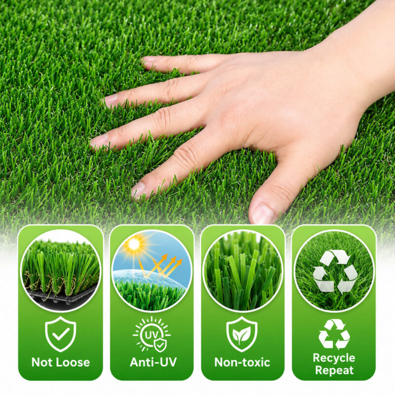 lifespan of artificial turf