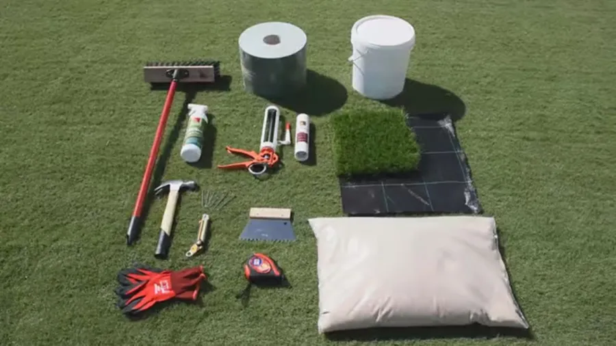 artificial turf grooming equipment