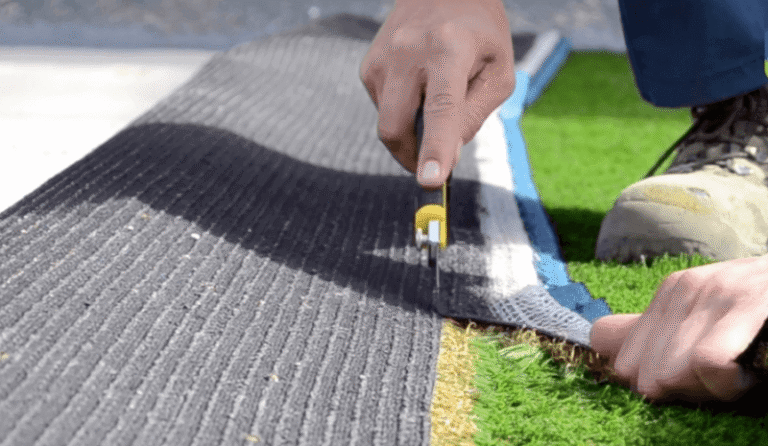 gravel shed foundation How to Deal with Visible Artificial Grass Joints