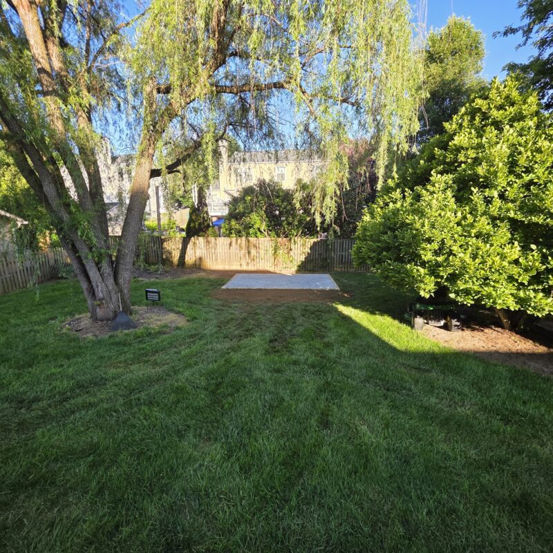 Tony W. – Gravel Shed Foundation in Frederick, MD — 2