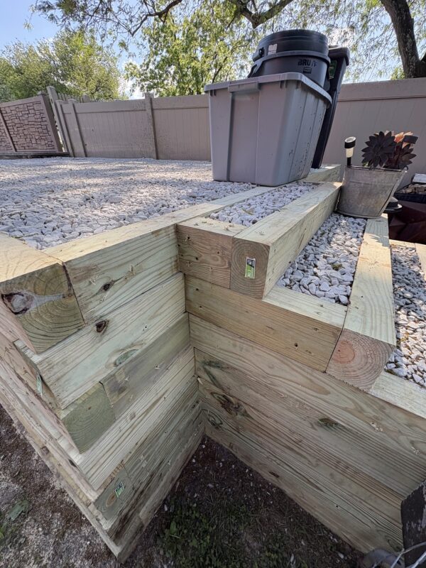 David G. – Gravel Shed Foundation and Shed Demo in Orefield, PA — 2