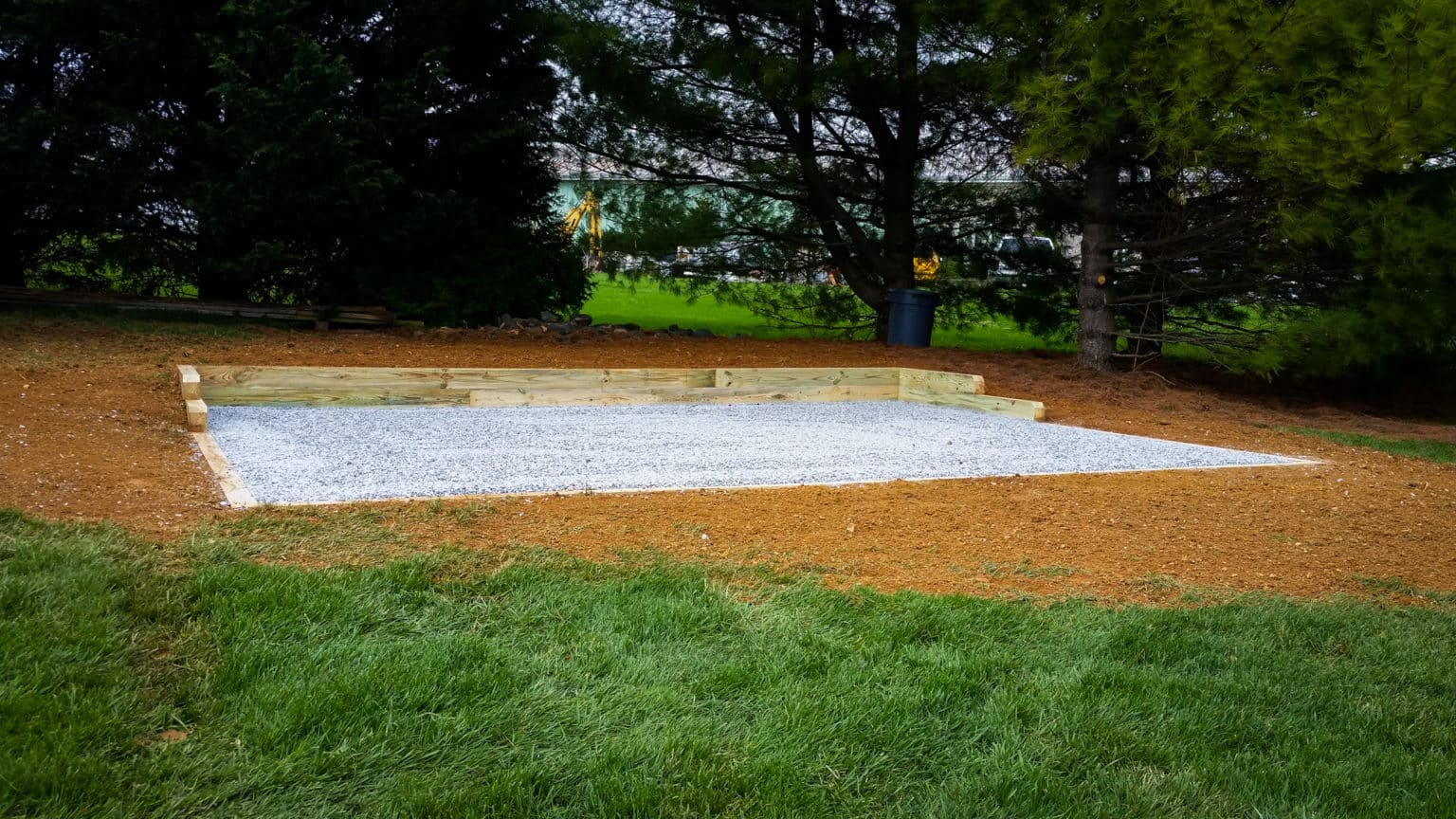 Shed Foundations Built in Maryland Site Preparations LLC