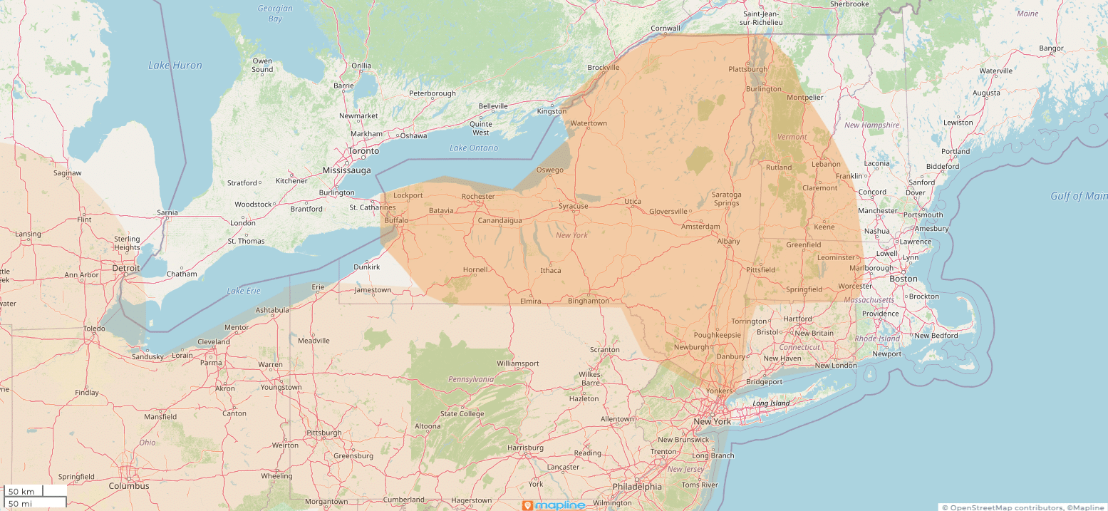 Gap, PA service are for shed pads in New York