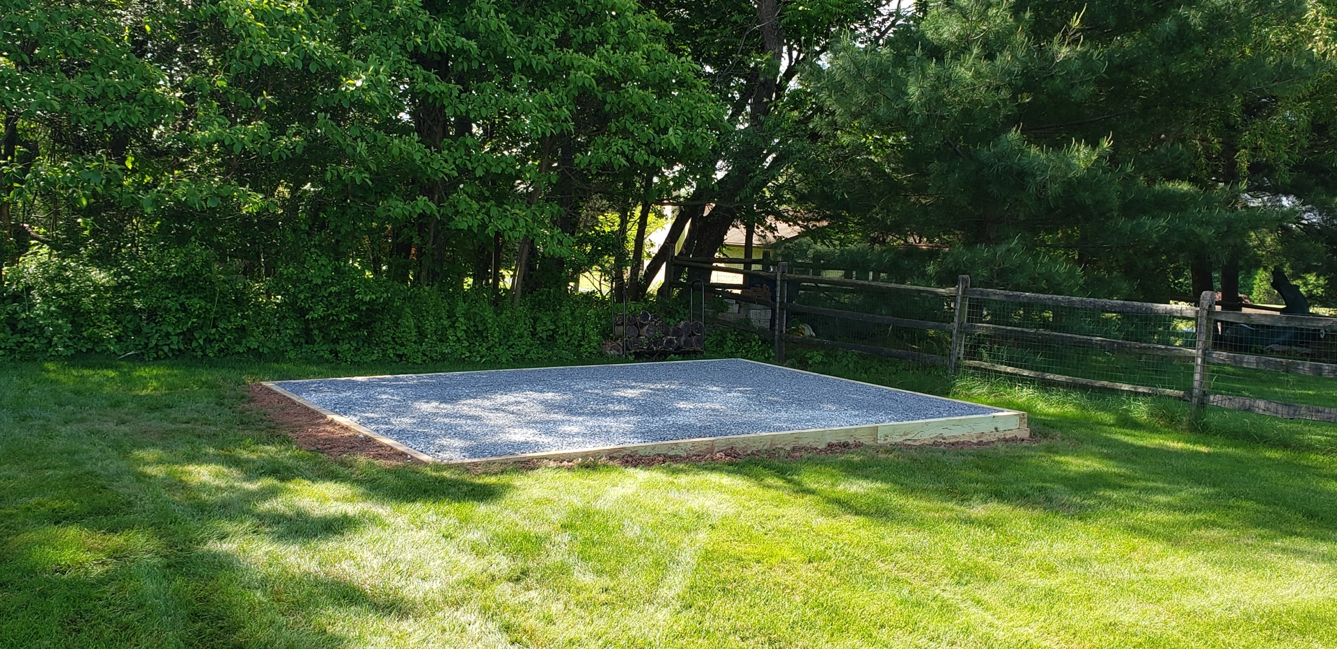 Sturgis, MI A gravel shed base in Royerstown, PA