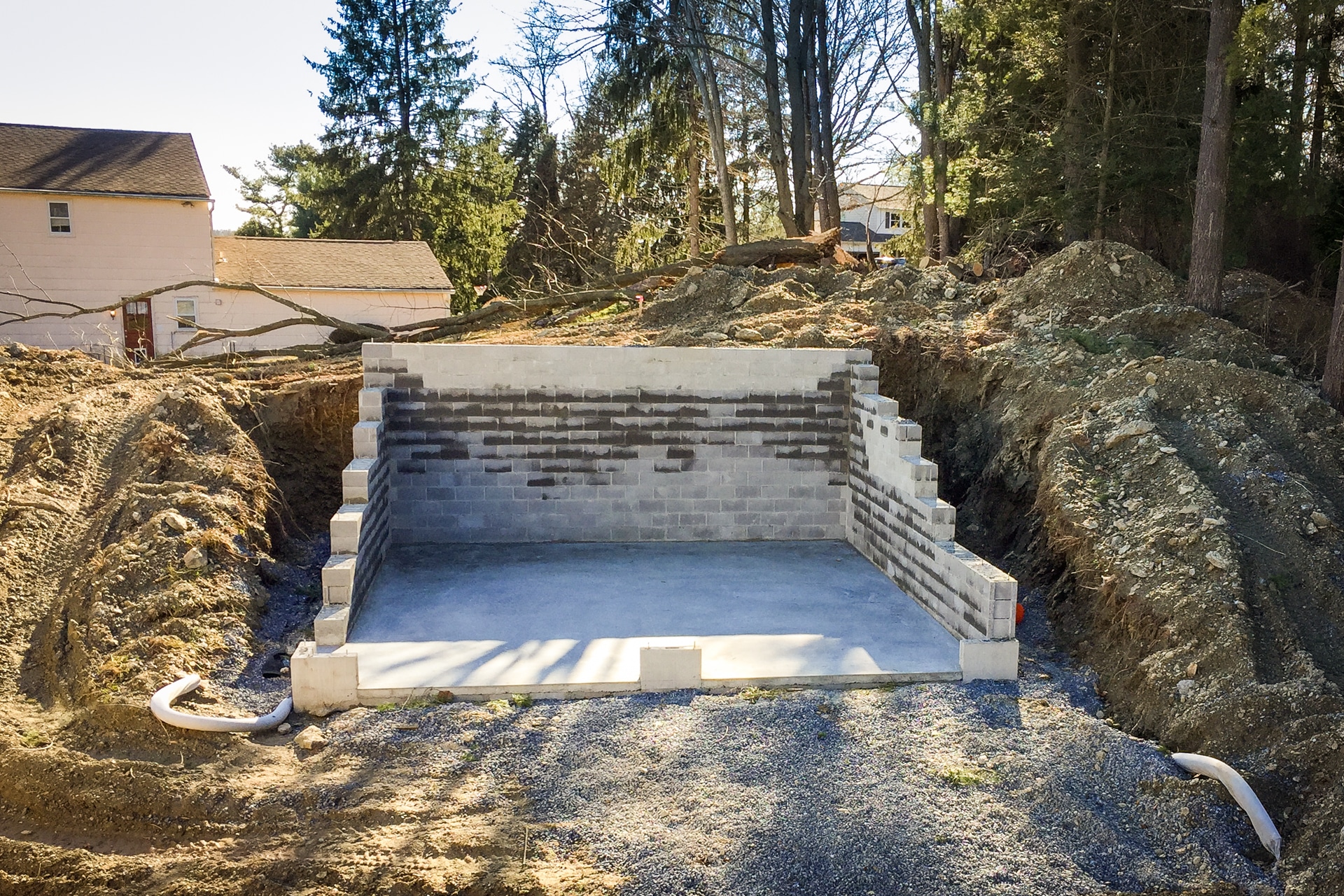 Shed Foundations In Michigan Concrete foundation installation available in West Virginia