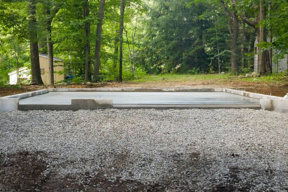 Expansion joints for a concrete foundation