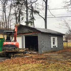Shed demolition services