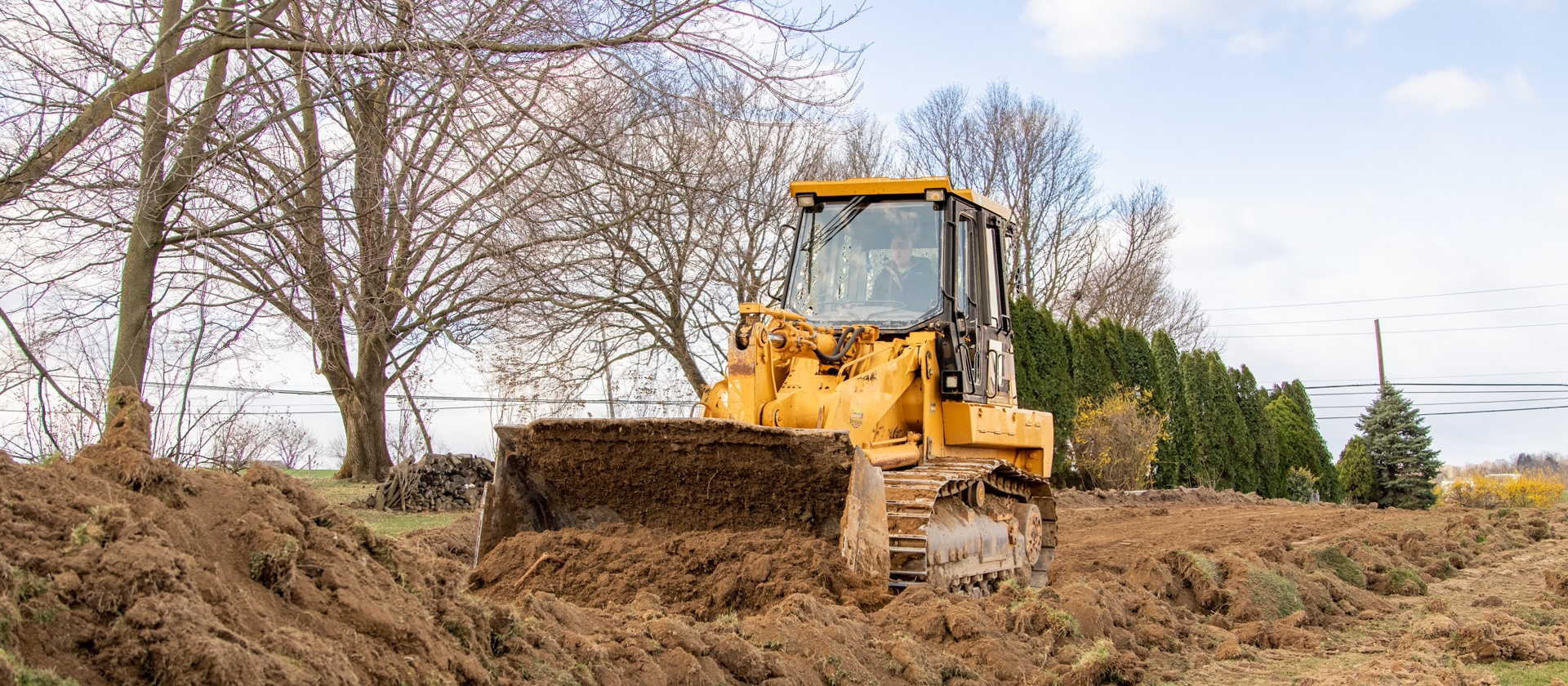 commercial excavation work for shed foundation and other services page