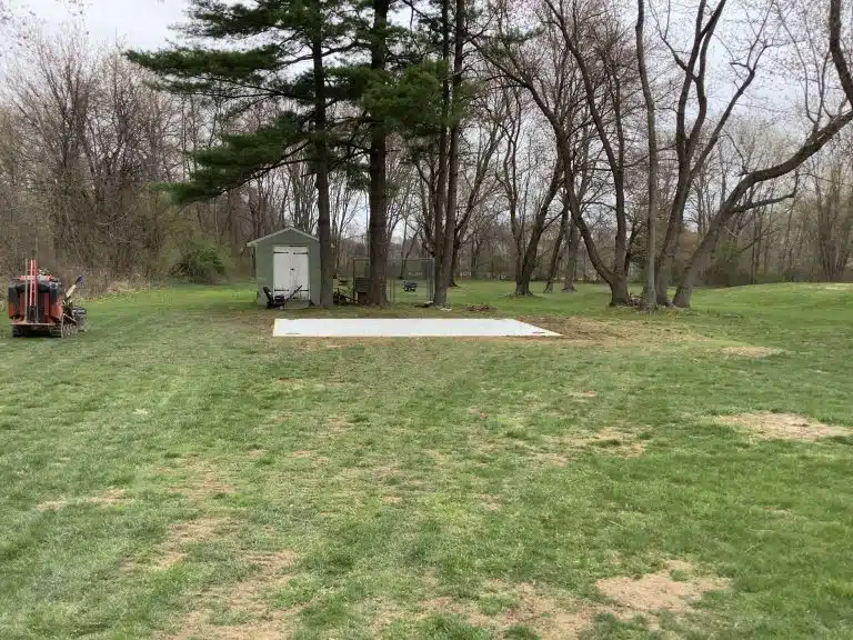 Gravel and Concrete Piers foundations in Jamison Pa