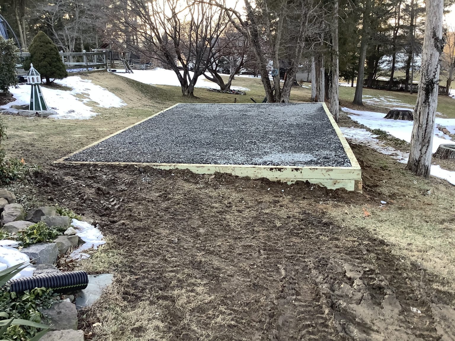 Shed Foundations in Connecticut Site Preparations, LLC
