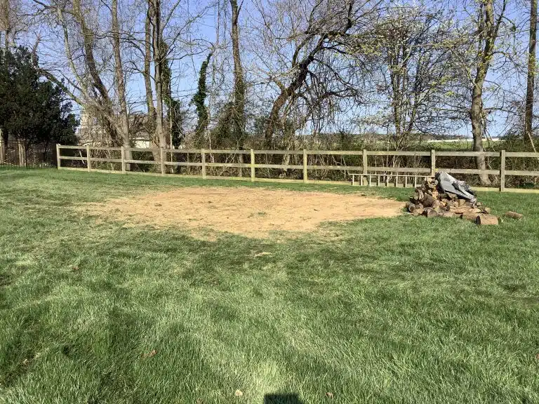 A shed removal in Hunt Valley, MD