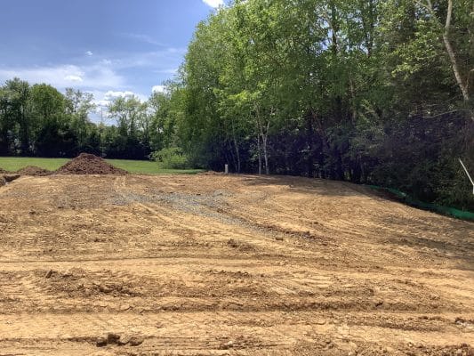 a concrete shed foundation in doylestown PA