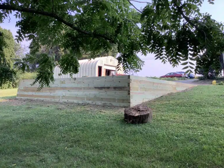 a gravel shed foundation in lancaster PA