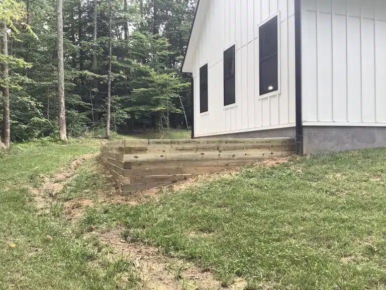 a gravel shed foundation in davidsonville MD