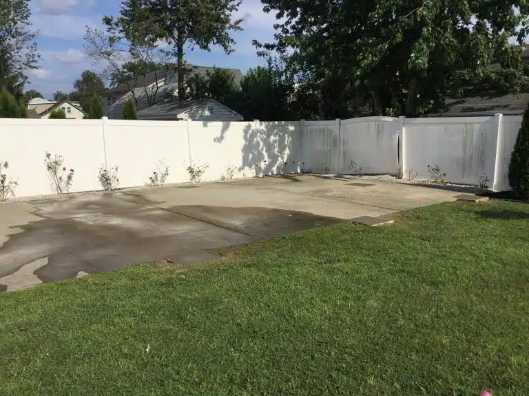 a concrete pier in Perth Amboy NJ