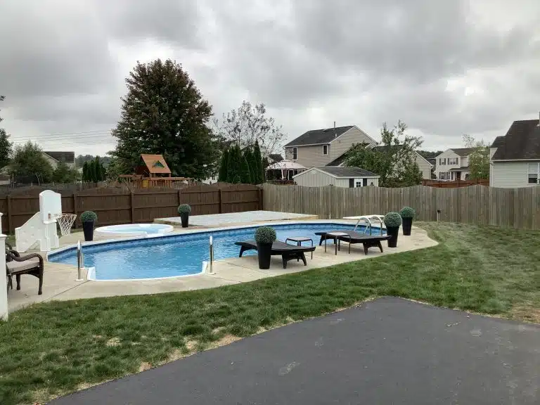 "A gravel shed foundation in Cicero, NY"