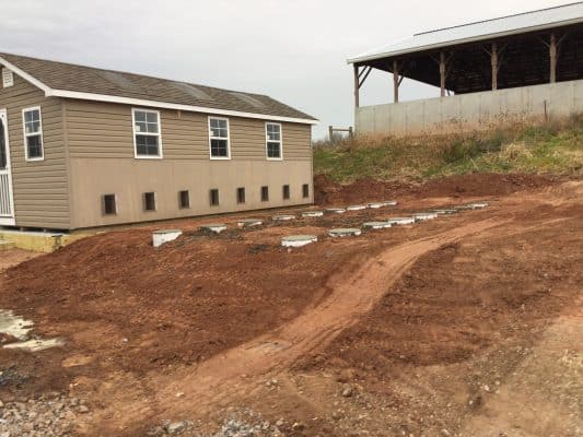 concrete piers in thomasville PA