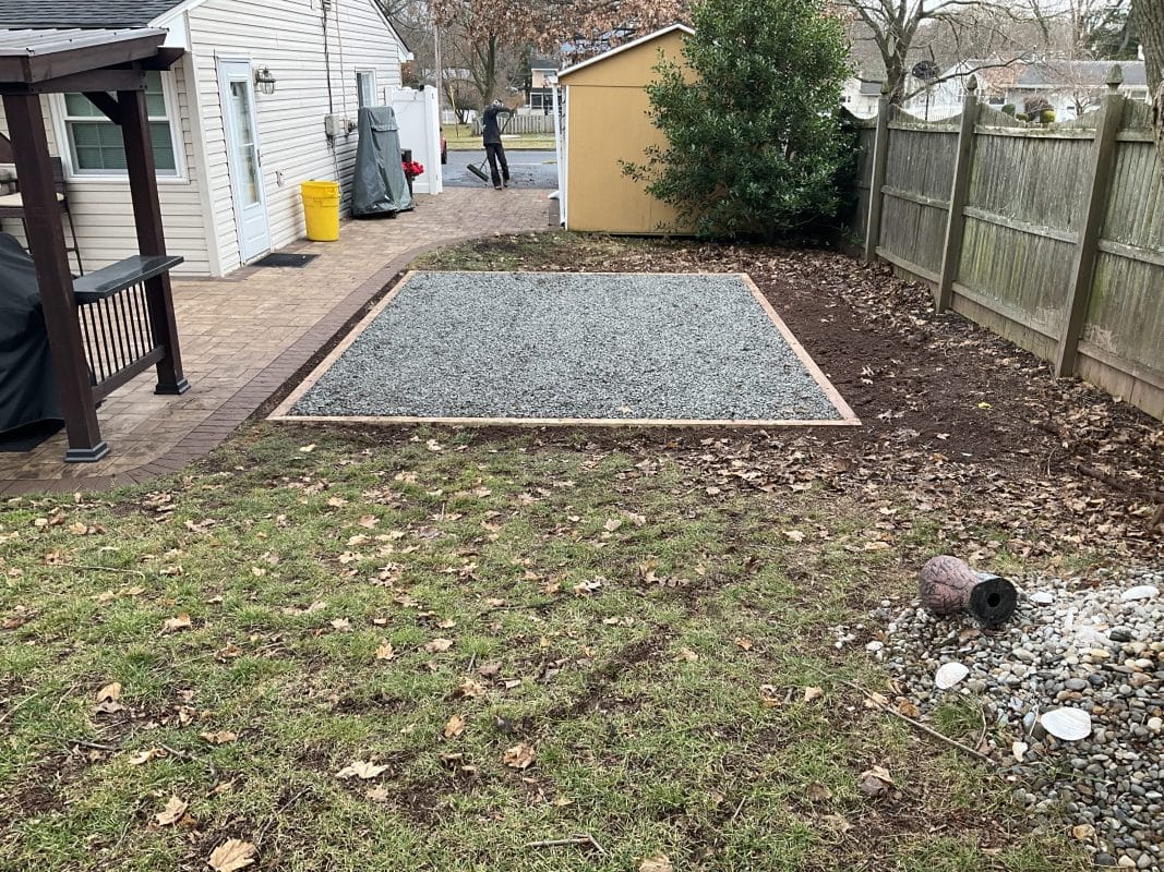 gravel foundation