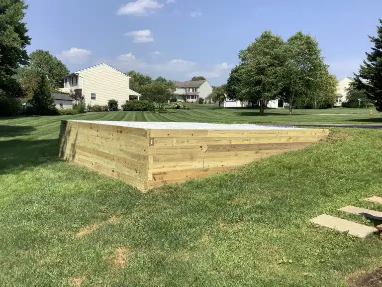 a gravel shed foundation in glenmoore PA