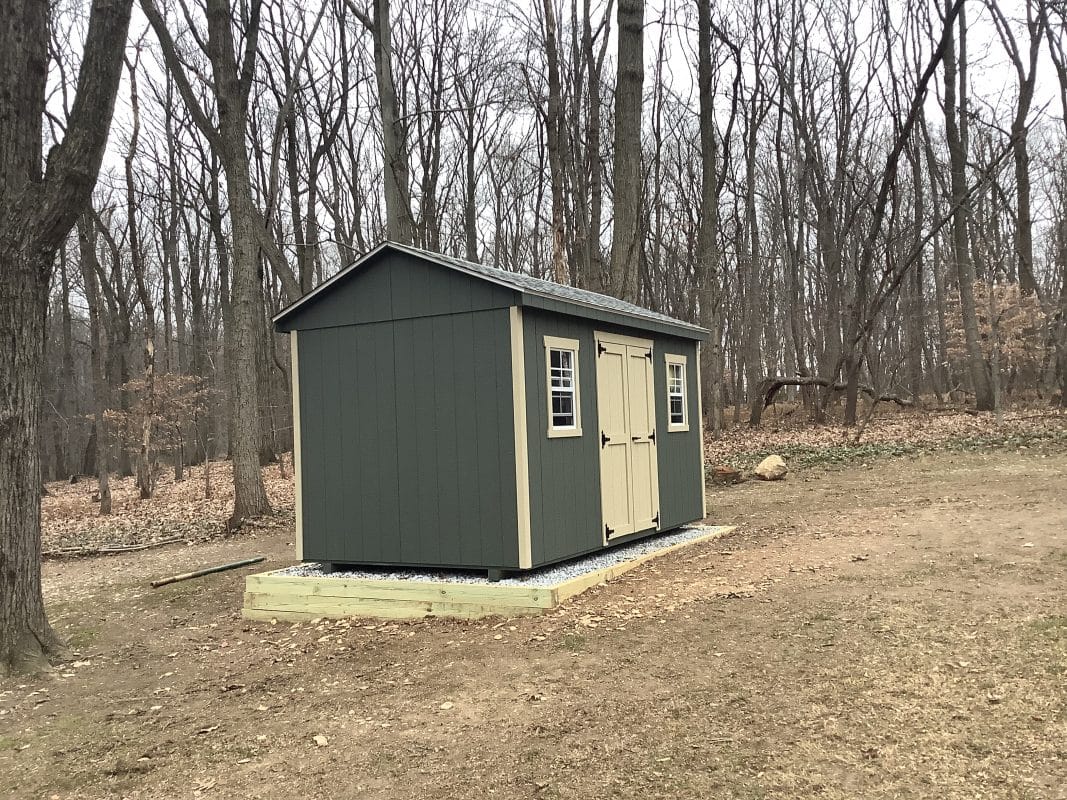 gravel shed foundations in coatesville PA