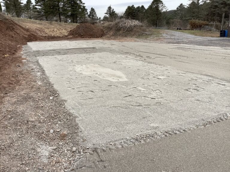 Gravel Shed Foundations New Ringgold, PA.