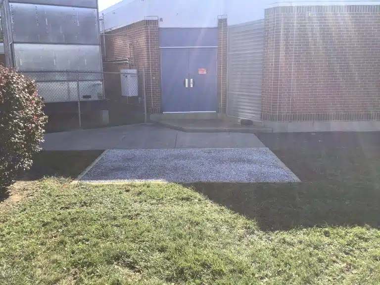 a gravel shed foundation in wilmington DE