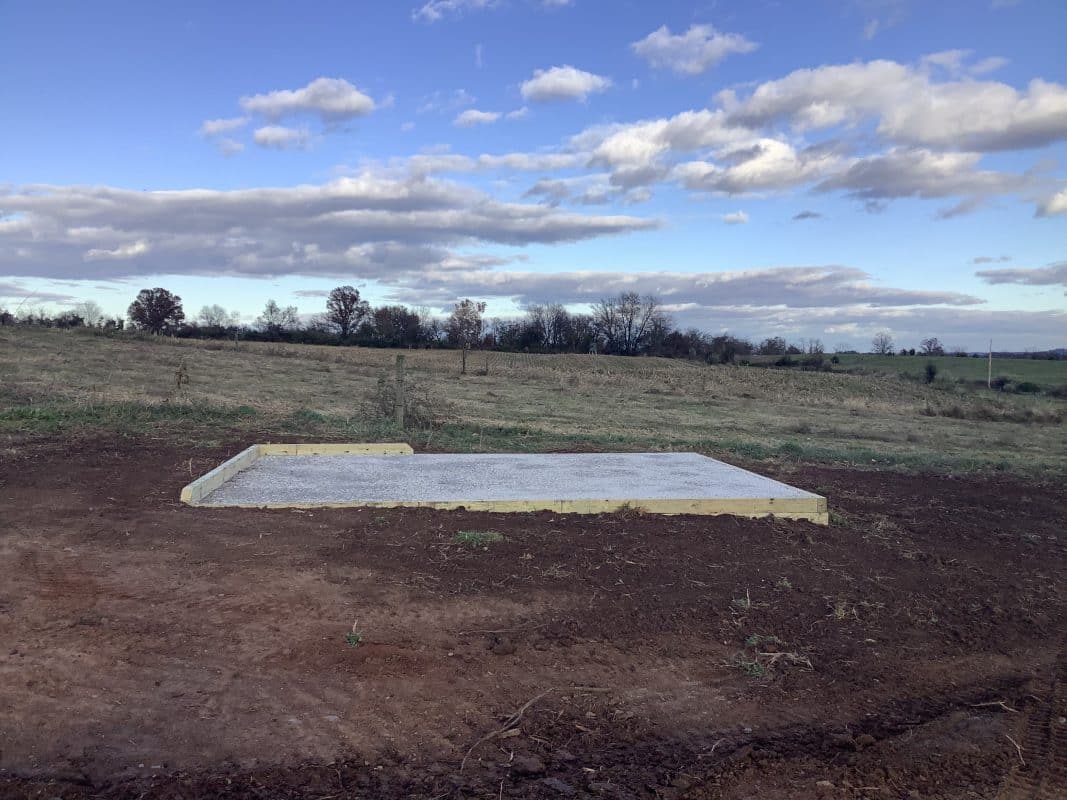 gravel shed foundations in thomasville PA