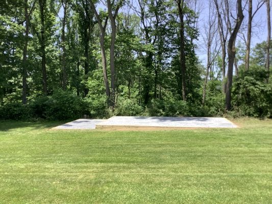 Gravel Shed Foundation in Easton, PA