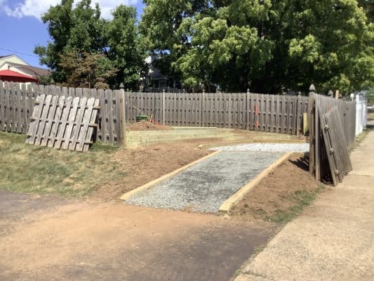 gravel foundation