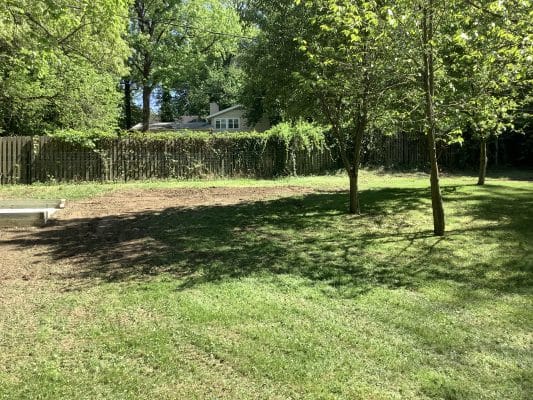 Gravel Shed Foundation in Wayne, PA