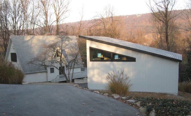 a concrete block garage foundation in harrisburg PA