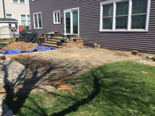 Laura R. - Concrete Pier Pavilion Foundation in Scotch Plains, NJ