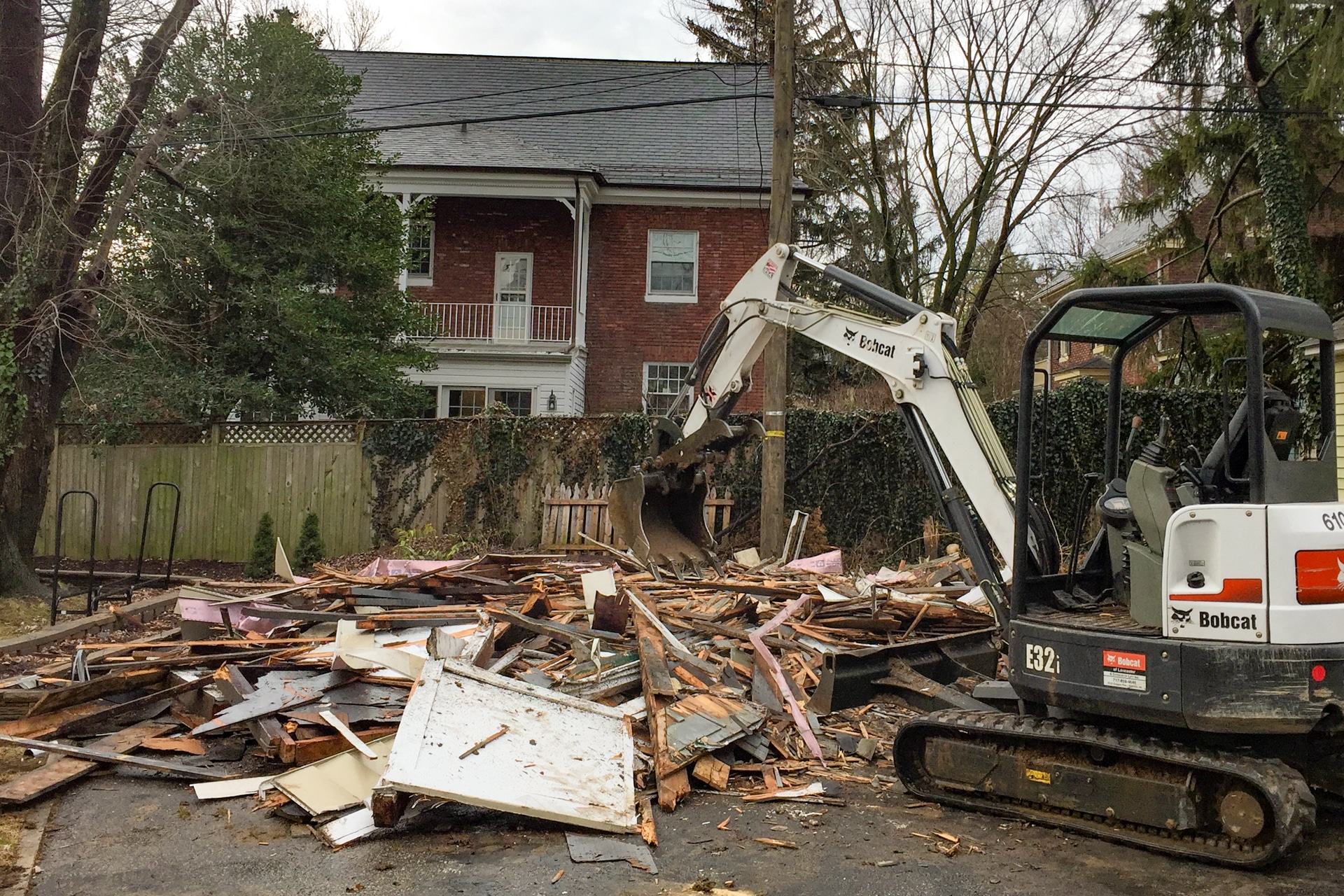 demolition by site prep